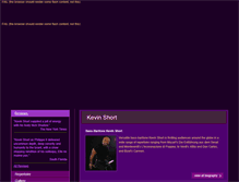 Tablet Screenshot of kevin-short.com